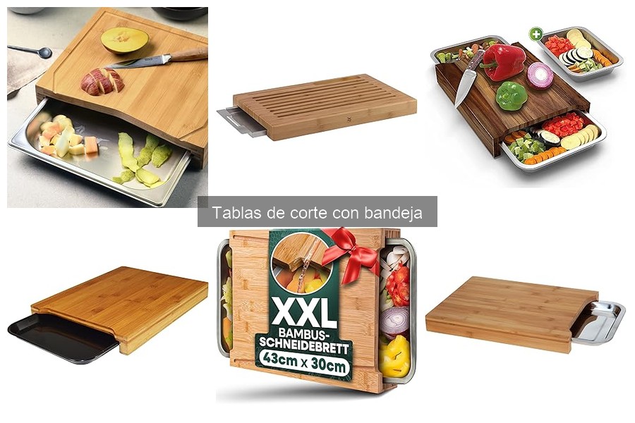 Precio promedio de tablas de corte con bandeja en 2023