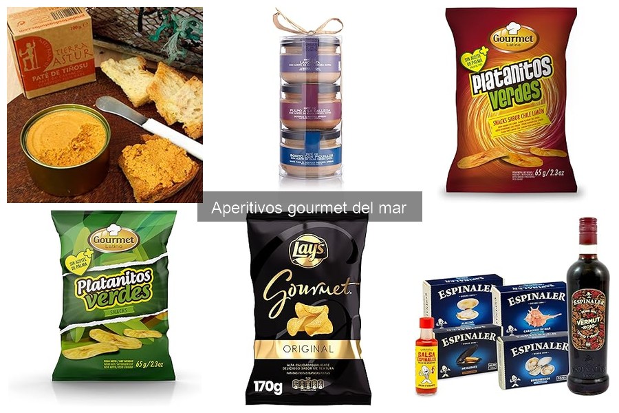 Precios de aperitivos gourmet del mar en Amazon
