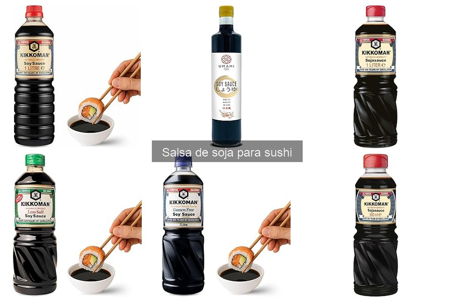 Precios de salsa de soja para sushi: compara y ahorra