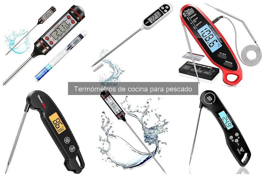 Precios de termómetros de cocina para pescado: ¿Cuánto gastar?