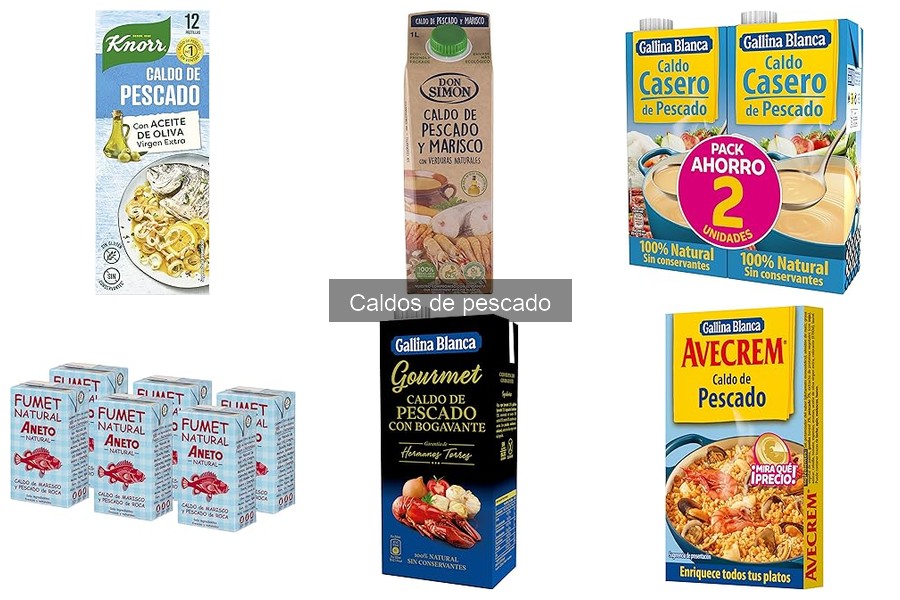 Precios promedio de caldos de pescado: guía de compra