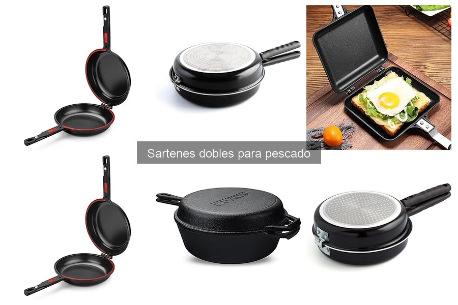 Precios y Dónde Comprar Sartenes Dobles para Pescado