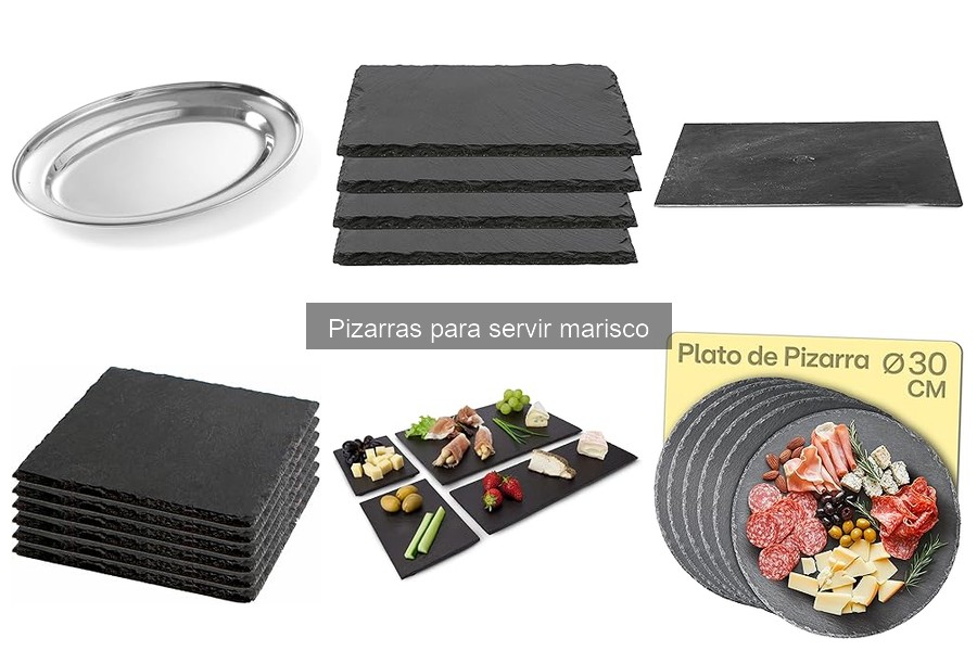 Preguntas frecuentes sobre pizarras para servir marisco
