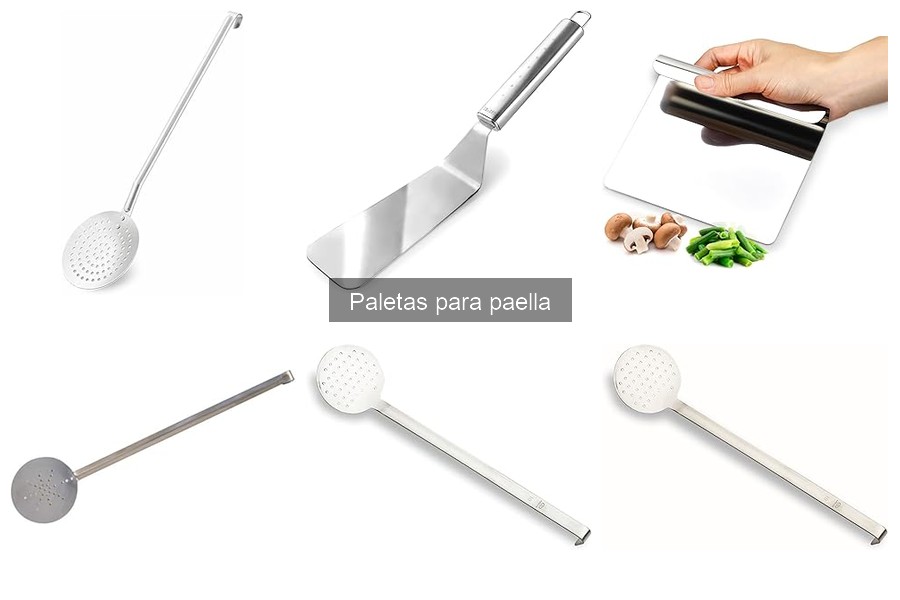 Problemas comunes al usar paletas para paella