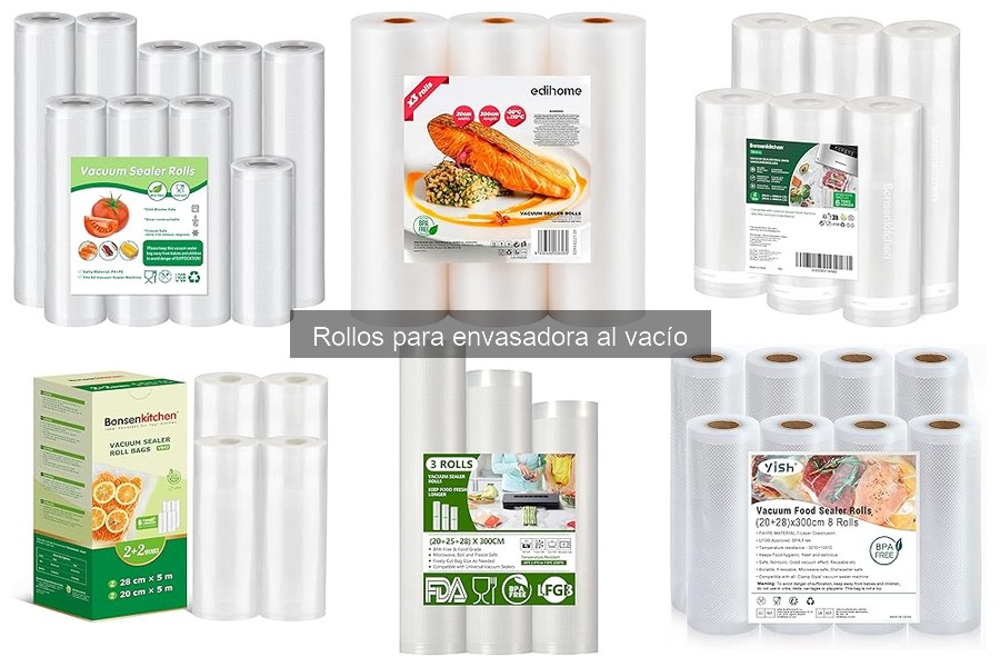 Problemas comunes al usar rollos para envasadora al vacío