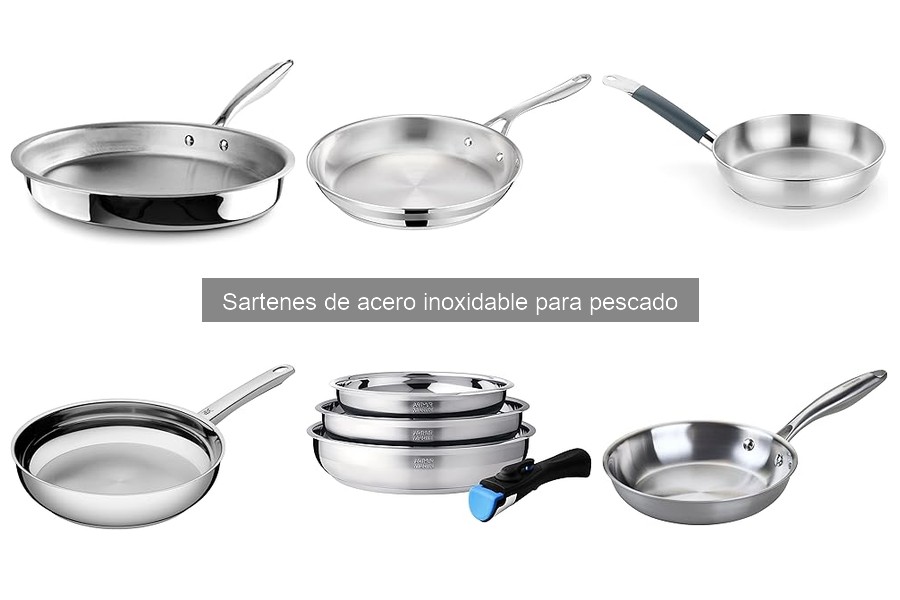 Problemas comunes al usar sartenes de acero inoxidable con pescado
