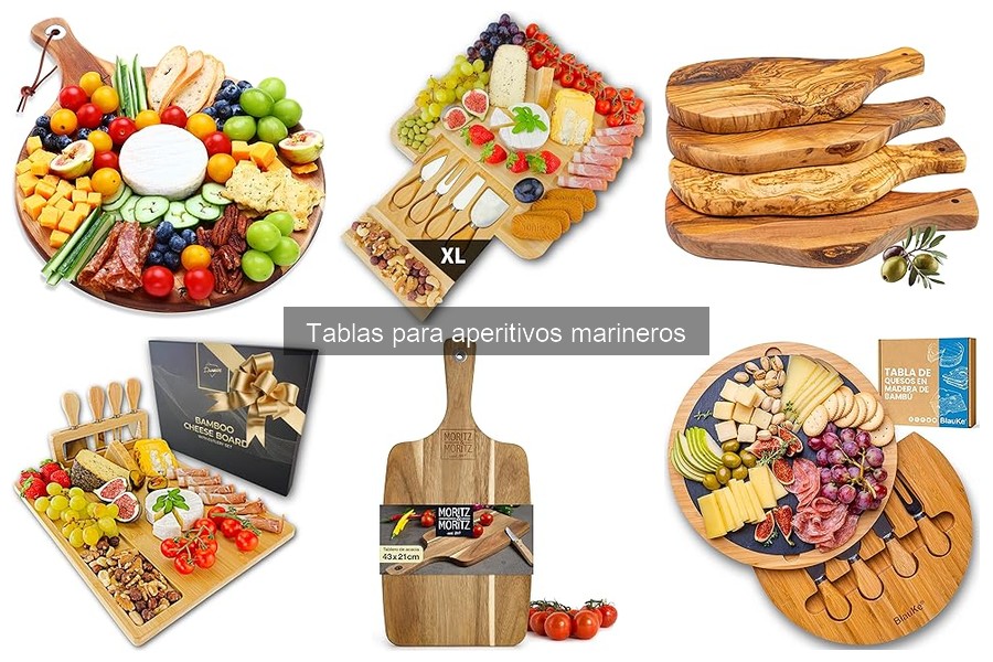 Problemas comunes al usar tablas para aperitivos marineros