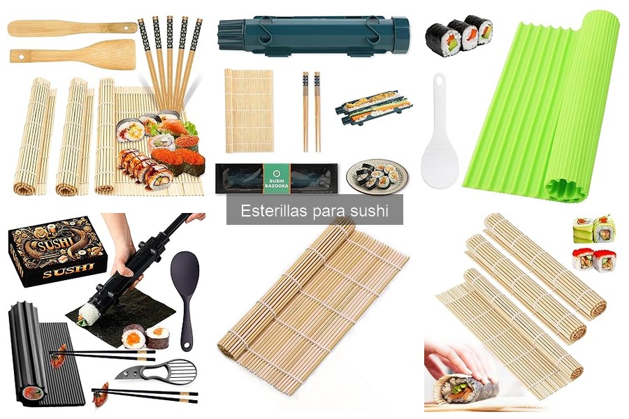 Problemas comunes al usar una esterilla para sushi y sus soluciones