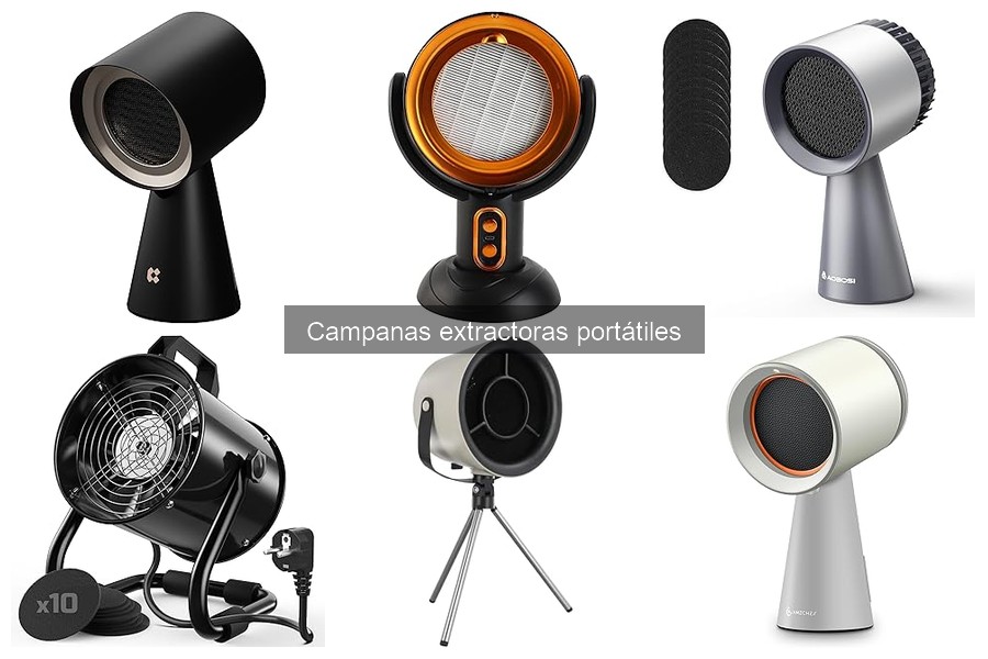 Problemas comunes con campanas extractoras portátiles y soluciones