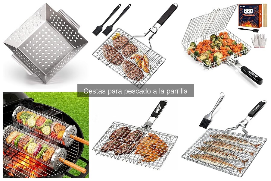Problemas comunes con cestas para pescado a la parrilla