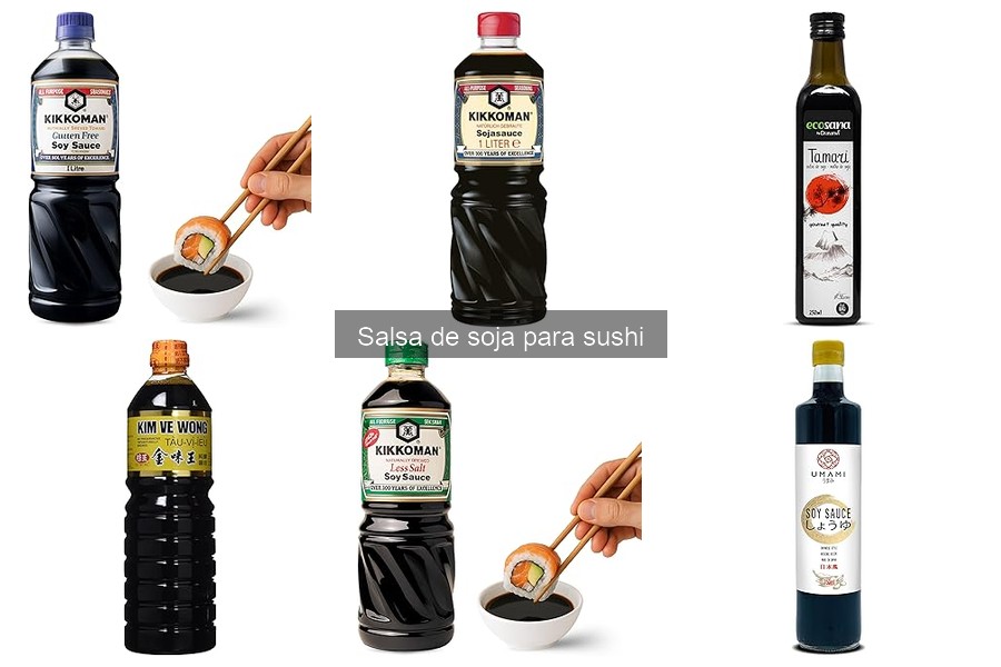 ¿Qué es la salsa de soja para sushi? Origen y características