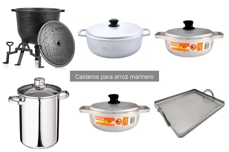 ¿Qué es un caldero para arroz marinero? Características y usos
