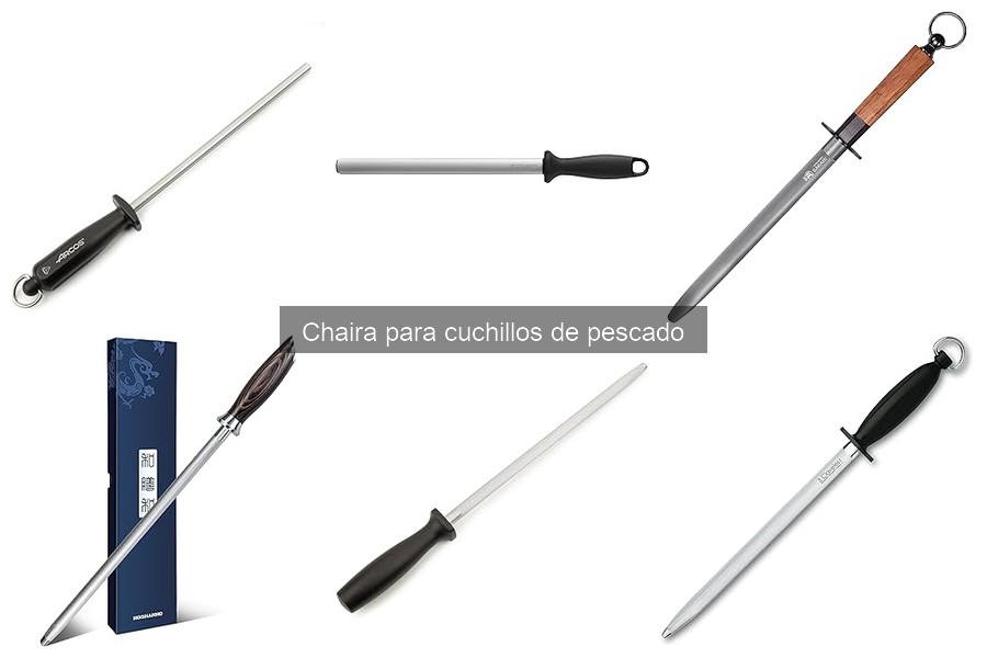 ¿Qué es una chaira para cuchillos de pescado?