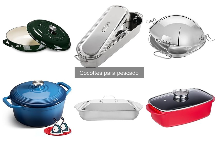 ¿Qué es una cocotte para pescado? Diseño y características