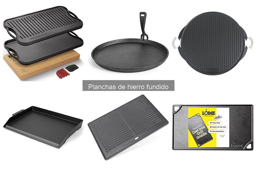 ¿Qué es una plancha de hierro fundido? Características y usos