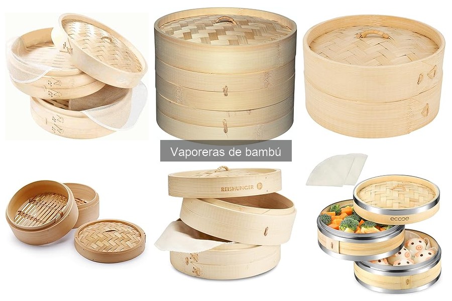 ¿Qué es una vaporera de bambú y su funcionamiento?