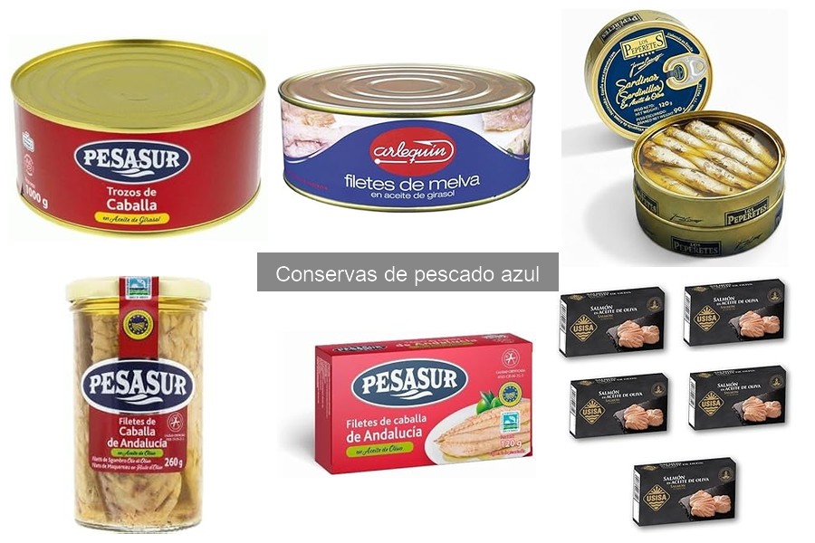 ¿Qué son las conservas de pescado azul? Características y más
