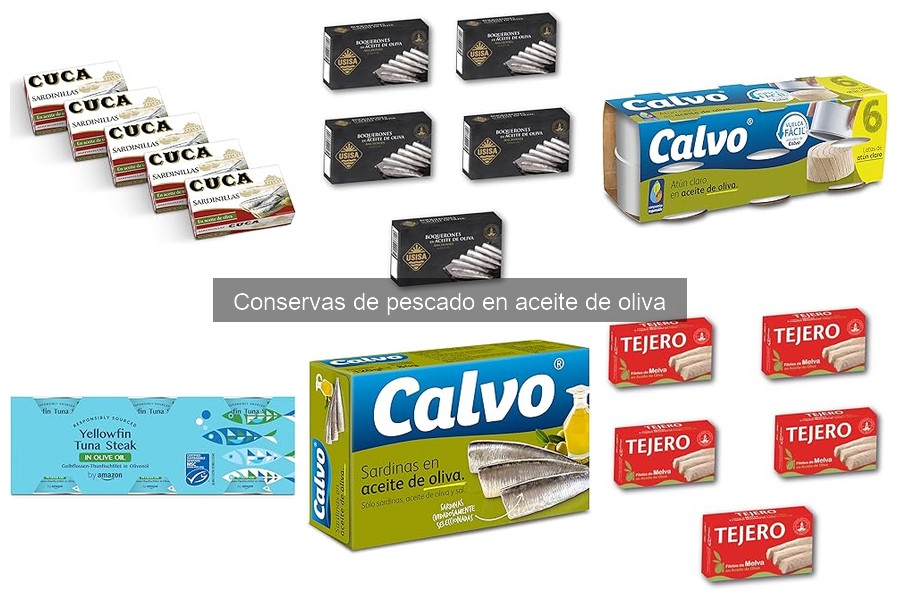 ¿Qué son las conservas de pescado en aceite de oliva?