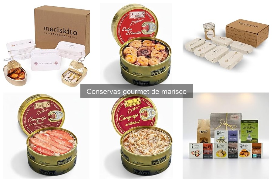 Qué son las conservas gourmet de marisco: calidad y origen