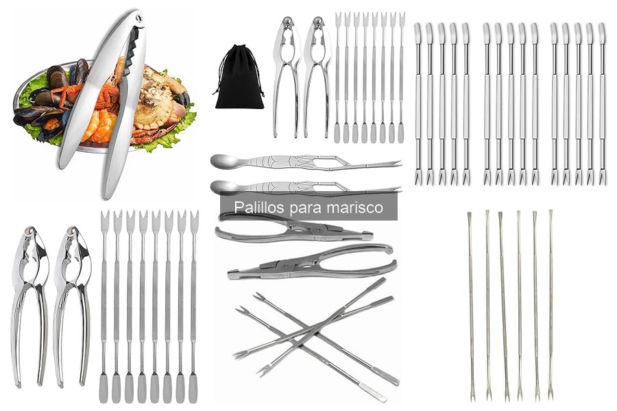 ¿Qué son los palillos para marisco? Características y Usos