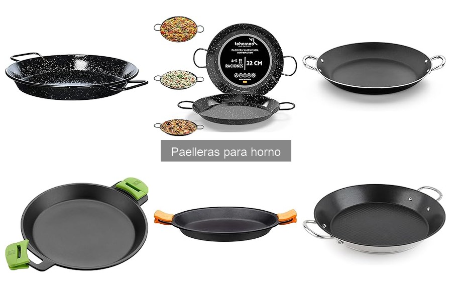 ¿Qué tamaño de paellera para horno elegir para 4 personas?