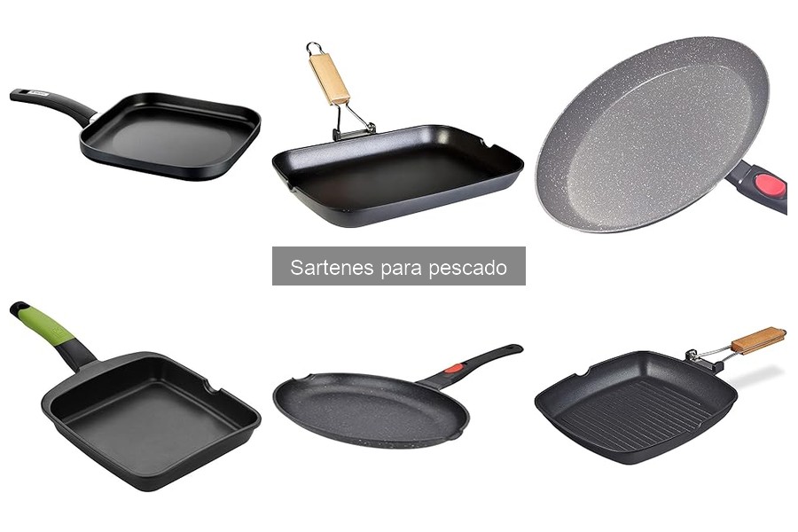 ¿Qué tamaño de sartén es ideal para cocinar pescado?