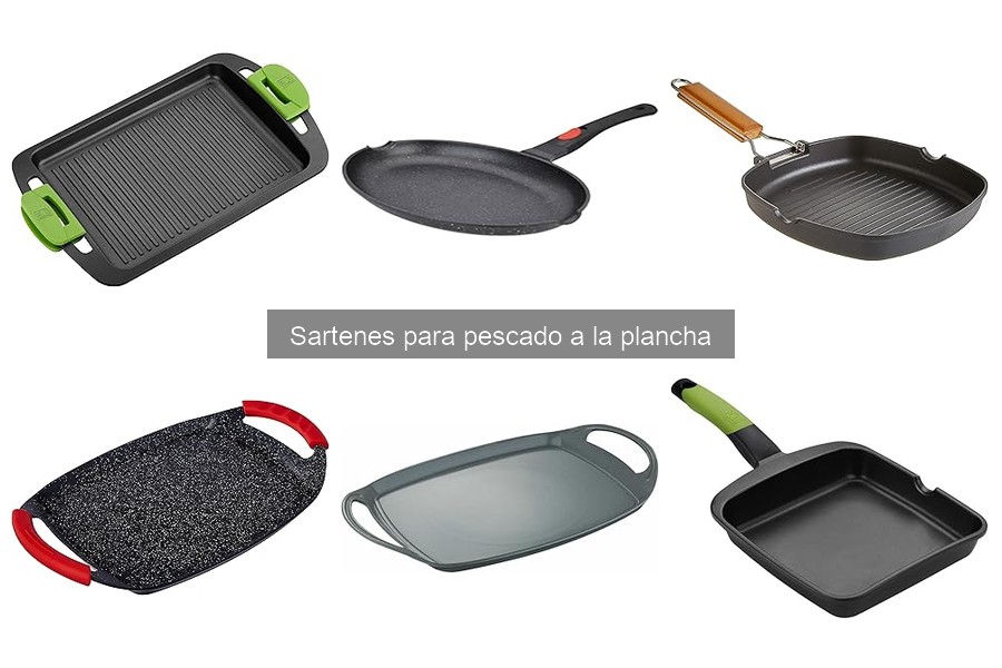 ¿Qué tamaño de sartén necesito para cocinar pescado?