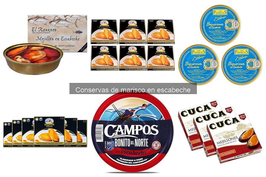 Recetas con conservas de marisco en escabeche