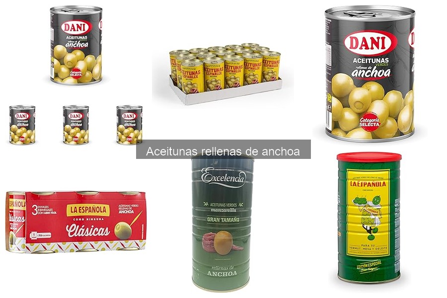 Recetas creativas con aceitunas rellenas de anchoa