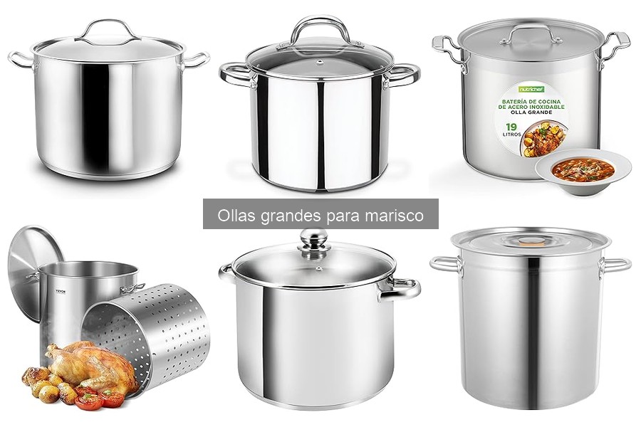 Recetas de marisco en olla grande: delicias en casa