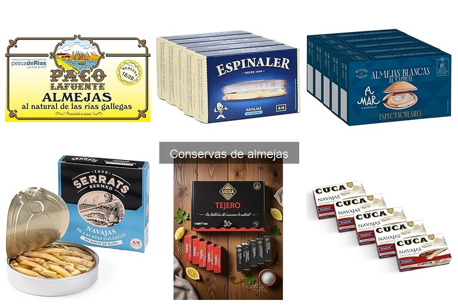 Recetas deliciosas con conservas de almejas para sorprender