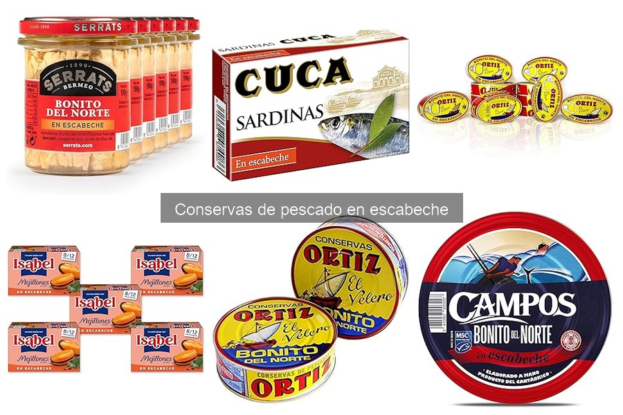 Recetas deliciosas con conservas de pescado en escabeche
