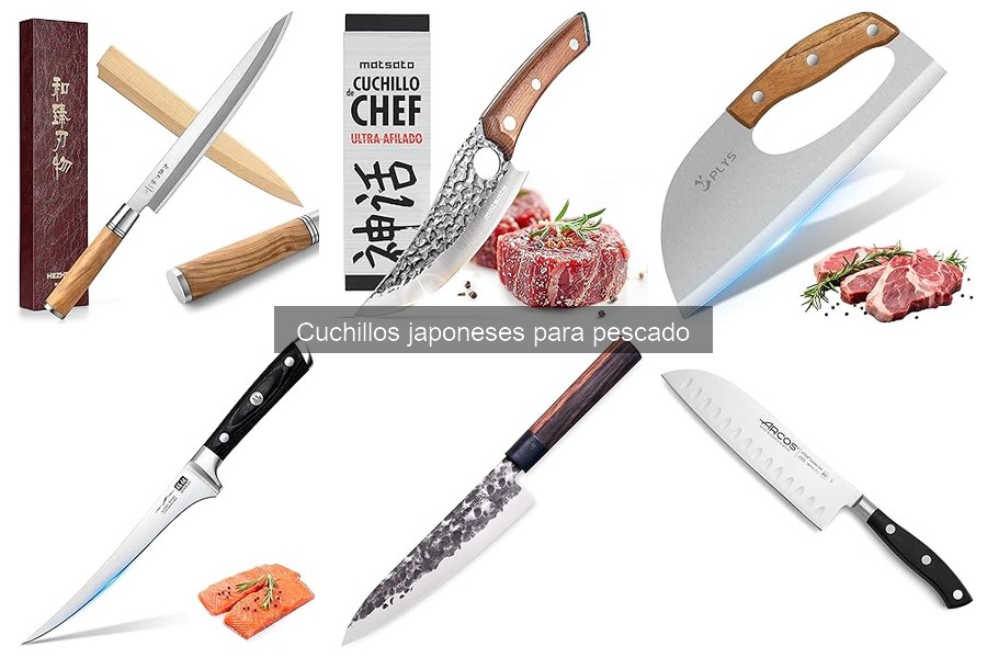 Recetas deliciosas con cuchillos japoneses para pescado