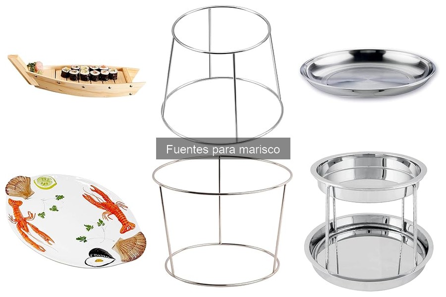 Recetas deliciosas en fuentes para marisco en casa