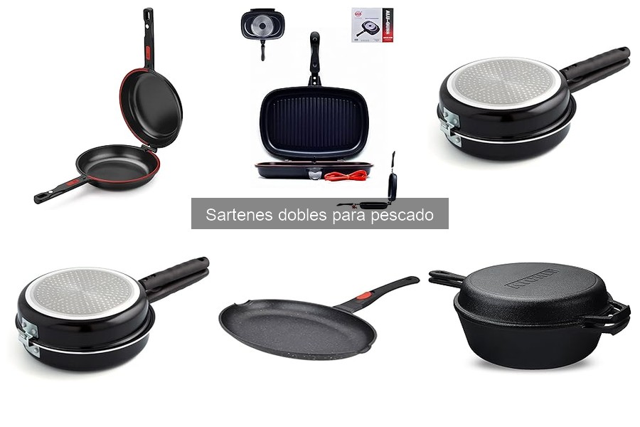 Recetas deliciosas en sartén doble para pescado