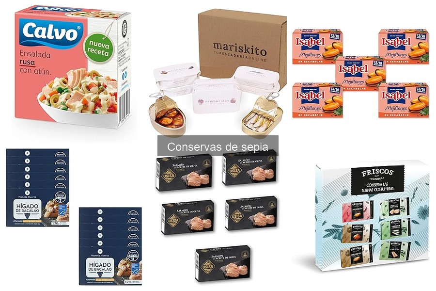 Recetas fáciles con conserva de sepia para disfrutar en casa