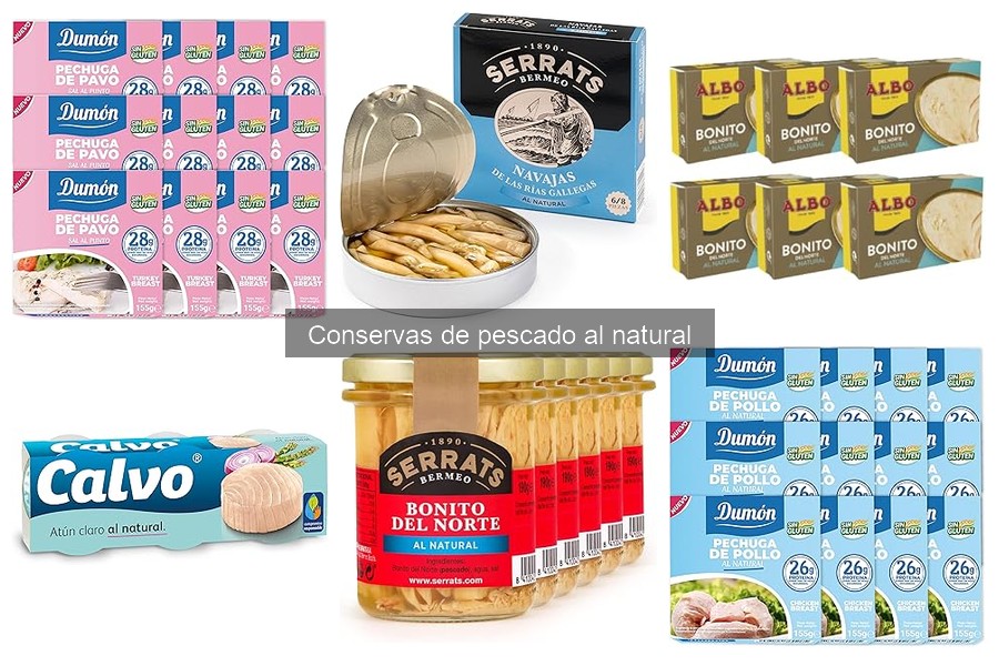 Recetas fáciles con conservas de pescado al natural
