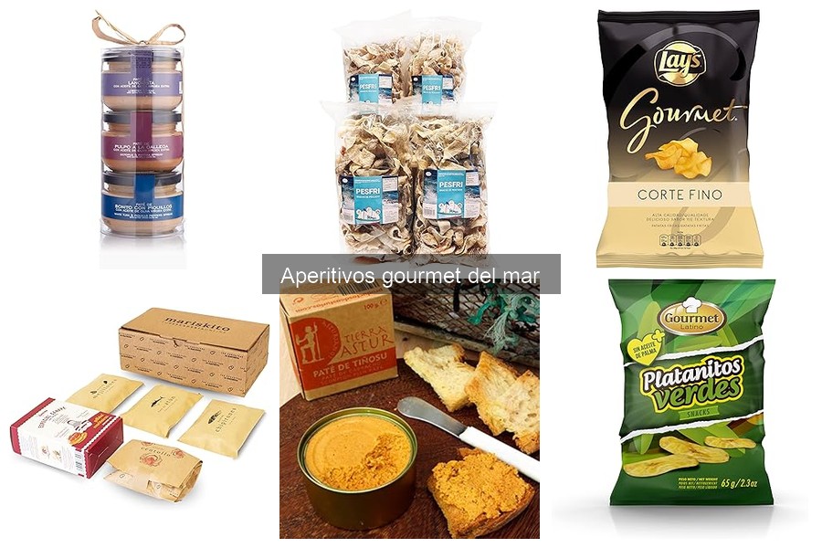 Recetas fáciles de aperitivos gourmet del mar para sorprender