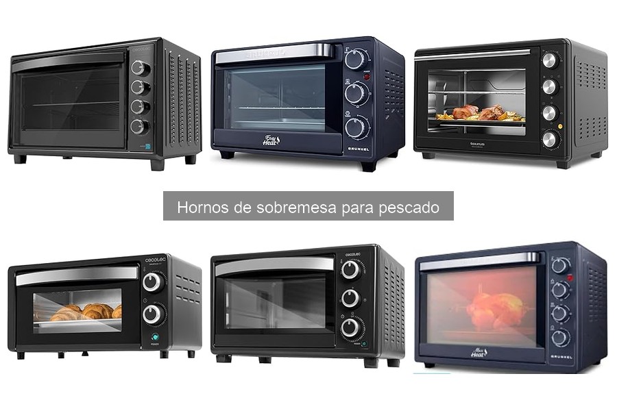 Recetas fáciles de pescado para horno de sobremesa