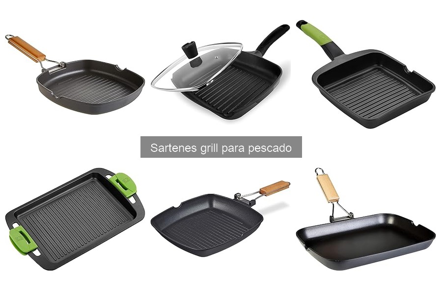 Recetas fáciles en sartén grill para pescado y marisco