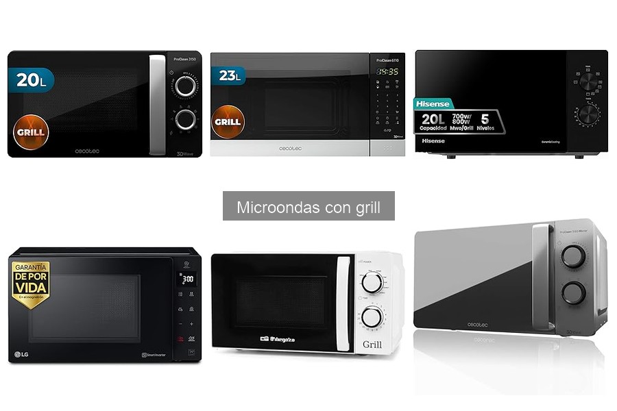 Recetas fáciles para microondas con grill que debes probar