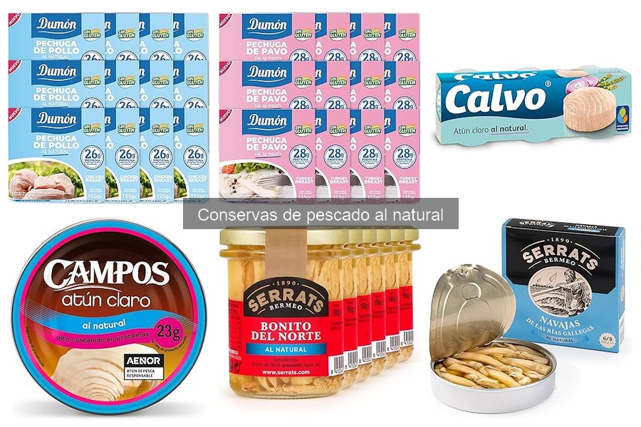 Recetas gourmet con conservas de pescado al natural