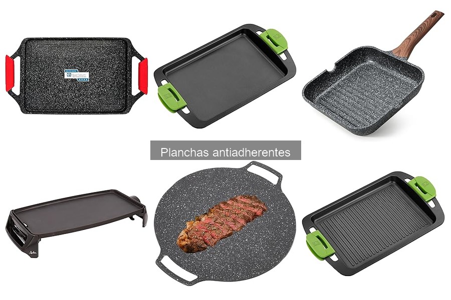 Recetas prácticas para planchas antiadherentes