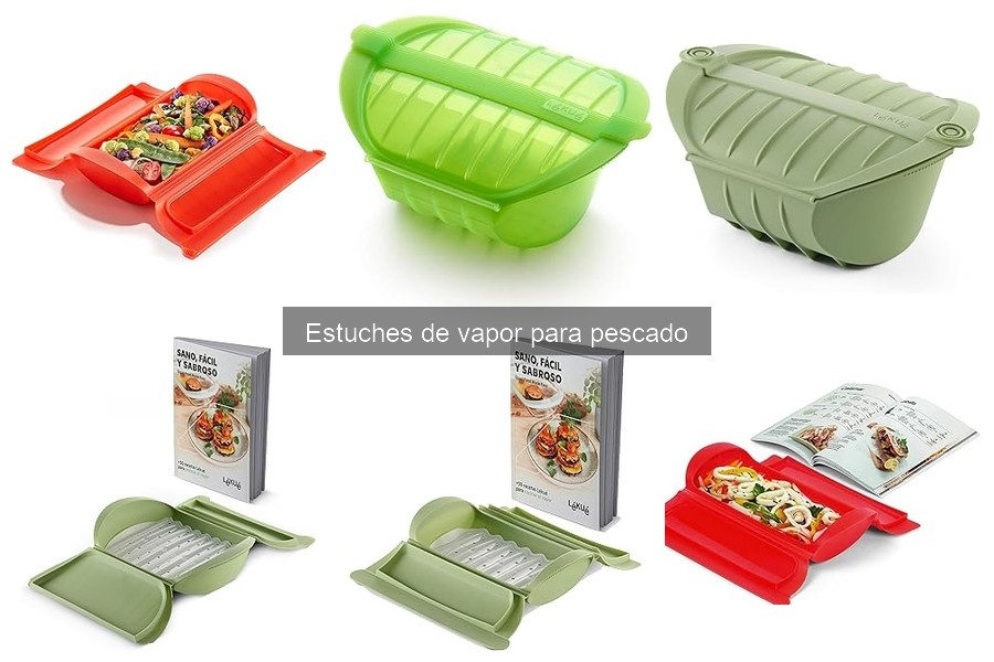 Recetas saludables para cocinar pescado en estuche de vapor