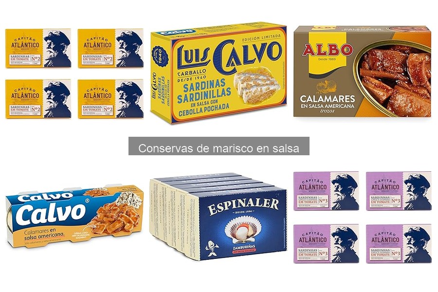 Recetas sencillas con conservas de marisco en salsa
