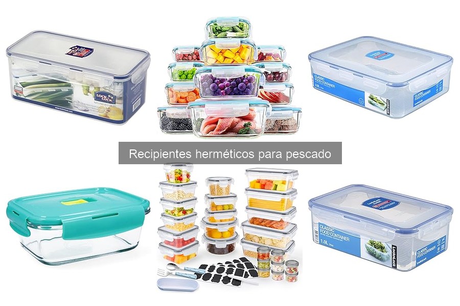 Recipientes herméticos para pescado: alternativas eco-amigables