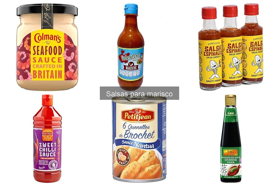 Salsas para marisco festivas: recetas especiales