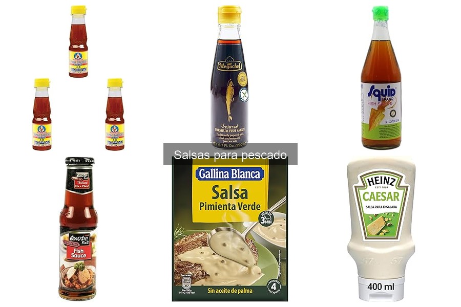 Salsas para pescado saludable: recetas bajas en calorías