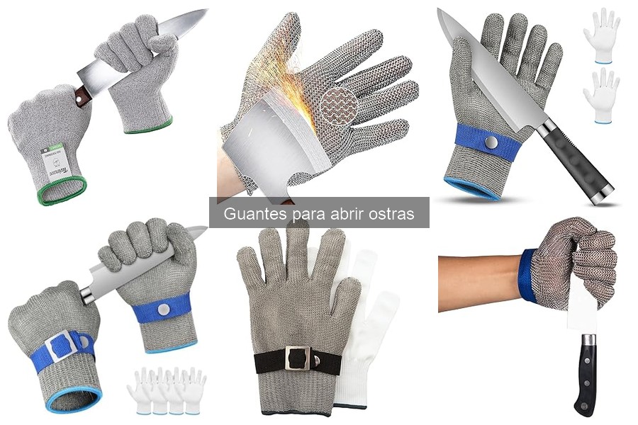 Soluciona problemas comunes al abrir ostras con guantes