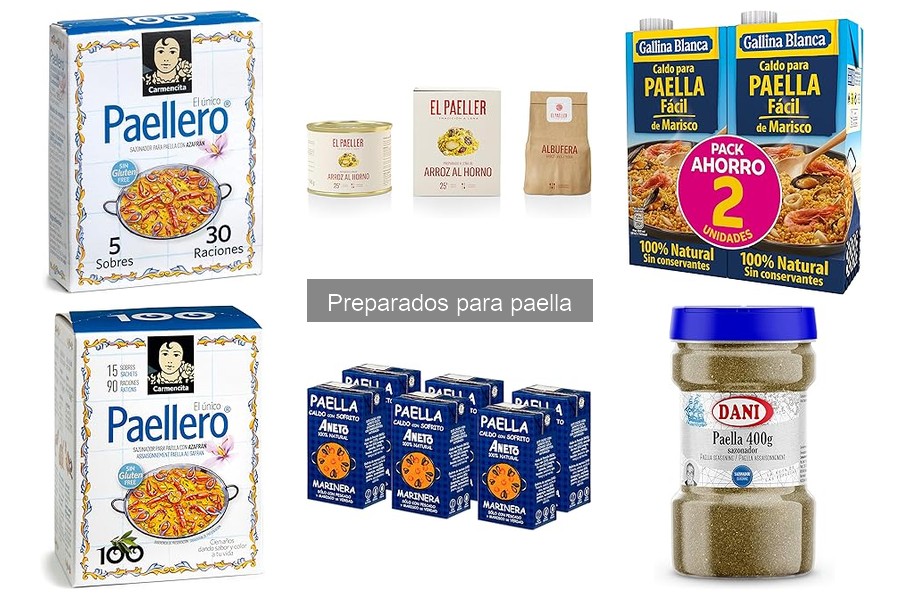 ¿Son saludables los preparados para paella? Análisis nutricional